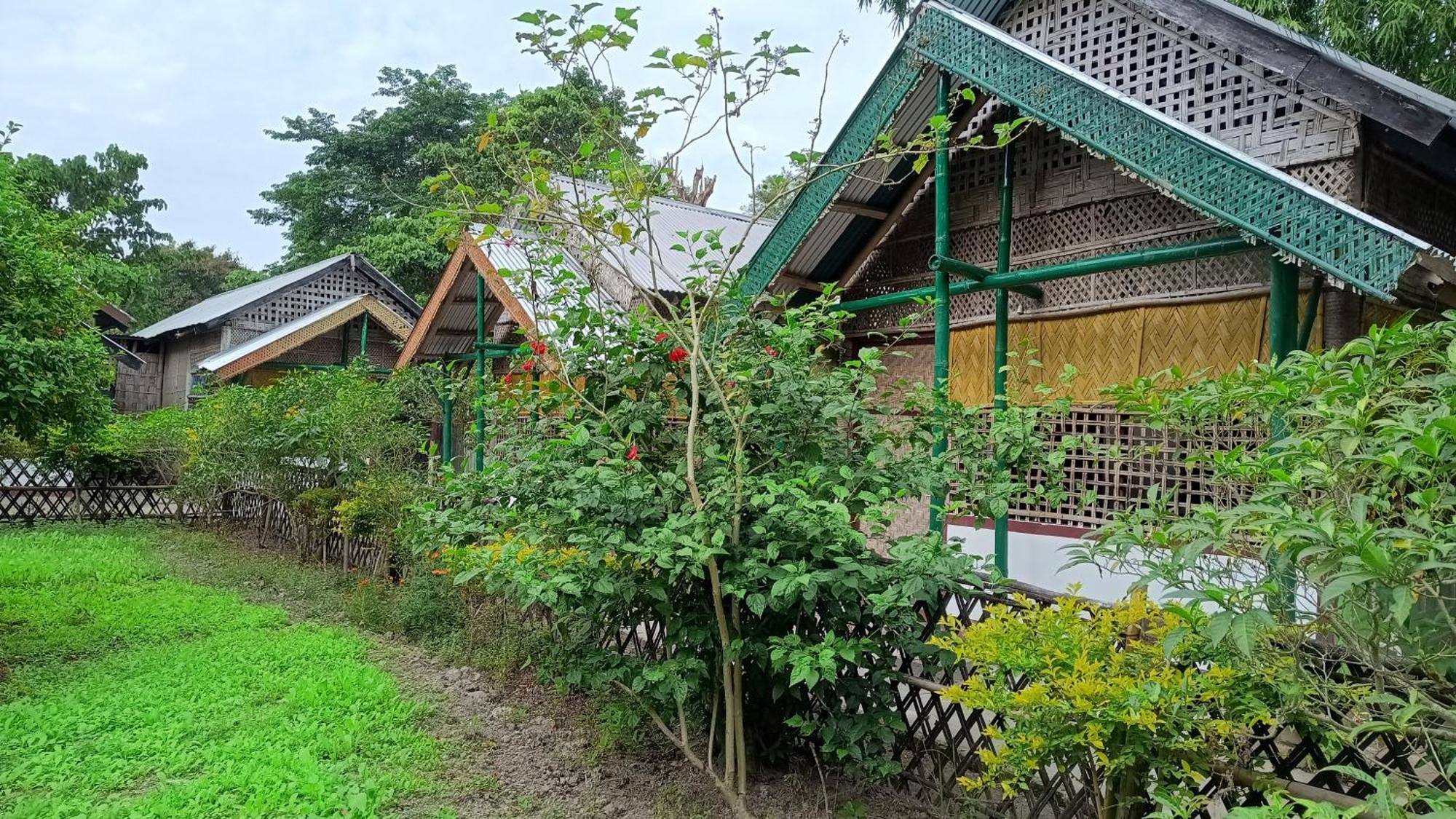 Jyoti Home Bamboo Garden Lodge Majuli Exterior foto